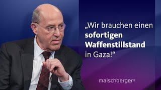 Marie-Agnes Strack-Zimmermann & Gregor Gysi über Gaza Ukraine und Waffenlieferungen  maischberger