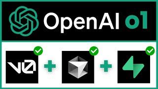 NEW OpenAI o1 + Cursor + v0 = Supabase Authentication Next.JS o1 Preview + o1 mini AI Coding