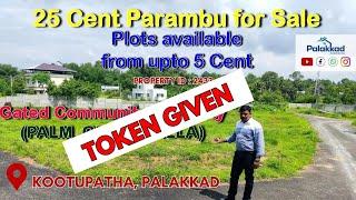 RESIDENTIAL LAND FOR SALE AT KOOTUPATHA.....  PROPERTY ID  2433