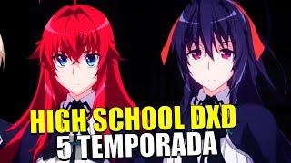 HIGH SCHOOL DXD TENDRÁ UNA 5 TEMPORADA