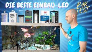 Die beste Einbau- LED Lampe für die Aquarienabdeckung  Einbau LED Lampen im Test  PAR Wert