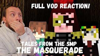 BEST DREAM SMP LORE? The MASQUERADE - Tales From The SMP REACTION Karl Jacobs & Technoblade
