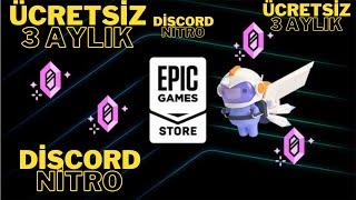 3 AYLIK ÜCRETSİZ DİSCORD NİTRO