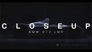 CLOSEUP BMW V12 LMR enable subtitles and sound