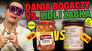 DANIA DLA BOGACZY vs. DANIA Z LIDLA i ŻABKI - KTÓRE LEPSZE i CZY WARTO TYLE PŁACIĆ?