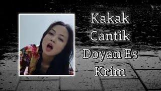 Viral Tik TokKakak Cantik Suka Sekali Makan Es Krim