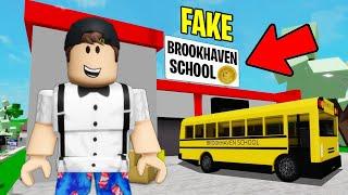 I Open A FAKE SCHOOL To Trick PARENTS.. Brookhaven RP