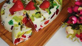 Desserts with Sweetened Condensed Milk  Delicious Dessert Recipe  طرز تهیه دسر ساده و خوشمزه