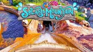 Splash Mountain Farewell Disneyland- FULL Ride POV 4K Log Flume Ride