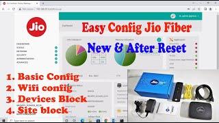 Jio Fiber router configuration Home & Ofiice setup Besic to Advance  Full step by step  Hindi