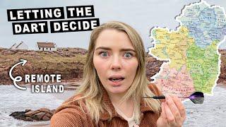 Throwing a DART at the map of IRELAND  Youll NEVER GUESS where it lands