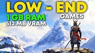 Top 40 Amazing Games For LOW END PC  1GB RAM  2GB RAM  64MB  128MB  VRAM