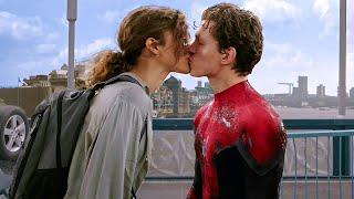 Peter Parker and MJ Kiss Scene - Spider-Man Far From Home 2019 Movie CLIP HD