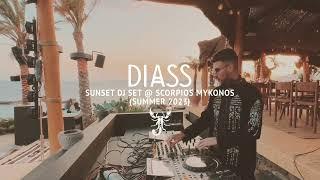 Diass @ Scorpios Mykonos Sunset DJ Set Summer 2023