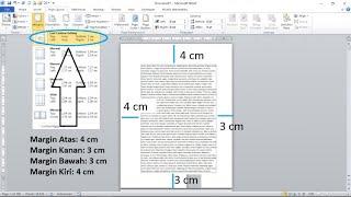 Cara Membuat Margin Yang Benar Untuk Makalah dan Skripsi di Microsoft Word
