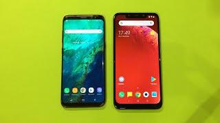 Galaxy S8 vs Pocophone F1 MIUI 10 - Speed Test