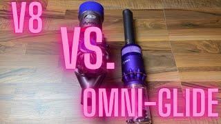 Dyson Omni-Glide vs. Dyson V8 -  Welcher Staubsauger ist besser? Vergleich Test Review