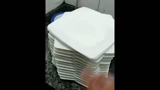 Stacking plates in the best way possible