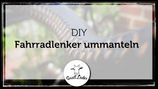 Fahhradlenker mit Leder ummanteln  DIY Fahhrad  Lederummantellung I Retro I Rennrad I Fixie I