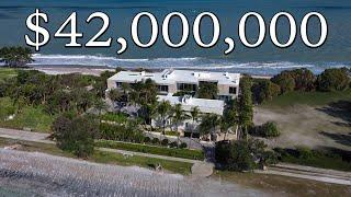 Inside a $42000000 Florida MEGA MANSION with 4 Kitchens 2 Pools & 18000ft²