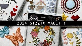 Tim Holtz Sizzix Vault 1 Collection 2024