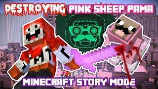 Play As ExplodingTNT Destroying Pink Sheep PAMA - FULL Minecraft Story Mode Access Denied