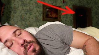 Do Not Ever Record Yourself Sleeping Here - Scary Challenge