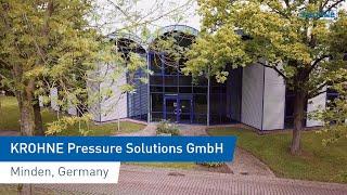 Factory tour KROHNE Pressure Solutions  KROHNE