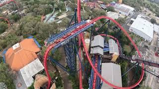 SheiKra at Busch Gardens Tampa Front Row POV