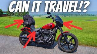 HOW Can You TRAVEL Long Distance on a Harley Street Bob 114?