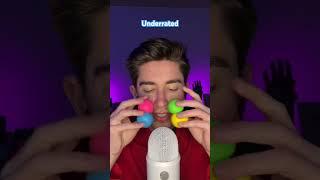 Popular vs Underrated ASMR Triggers #tingles #asmr #thisorthat #underrated #sleep #asmrsounds