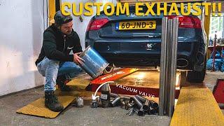 Audi A5 CUSTOM EXHAUST  Audi A5 B8 2.0 TFSI