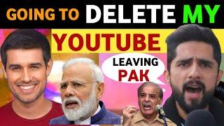 SOHAIB CHAUDHARY IN TROUBLE LEAVE PAKISTAN OR LEAVE YOUTUBE CHANNEL DHRUV RATHE VS SOHAIB CH