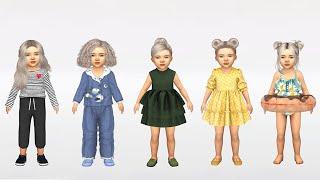  CC TODDLER  PACK +100 cc objects - THE SIMS 4 MY FOLDER MODS