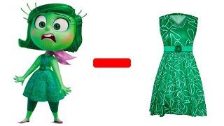 DISGUST - DRESS = ??? Inside in out 2 Animation