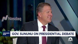 New Hampshire Gov. Sununu weighs in on Harris Trump presidential debate