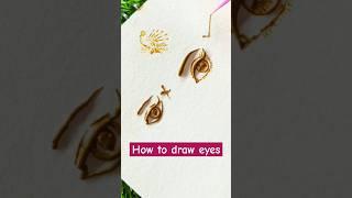 Eyes tutorial for beginners  #mehndidesign #mehndi #heenadesign #bridalmehndi #shortsfeed #shorts