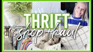 THRIFT SHOP + HAUL 2023  GOODWILL SHOPPING