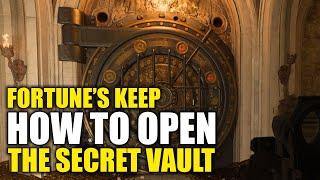Warzone Fortune’s Keep - How to Open Golden Secret Vault Easter Egg Guide MW3 Season 2 Easter Egg