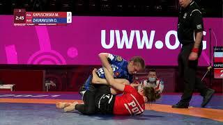 Round 1 Womens GP No-Gi - 58 kg M. KAPUSCINSKA POL v. O. ZHURAVLEVA RUS