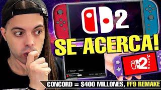 ÚLTIMA HORA de Nintendo SWITCH 2 REVELACIÓN y 2 MODELOS?  CONCORD ¡Polemica del AÑO