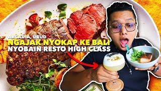 MAKAN DI RESTO HIGH CLASS UBUD BARENG EMAK