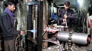 Talented Young Man Rewinding a Dead SUBMERSIBLE Water Pump