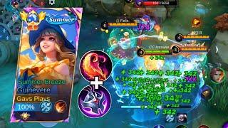 GUINEVERE BROKEN HIGH DAMAGE BUILD & LIFESTEAL 2024  Guinevere best build 2024 