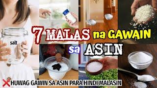 7 MALAS NA GAWAIN SA ASIN HUWAG GAWIN ANG MGA ITO SA ASIN PARA HINDI KA MALASIN