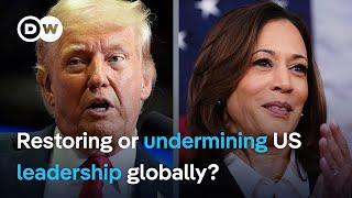 Would Trump put equal pressure on Russia and Ukraine to reach a negotiated settlement?  DW News