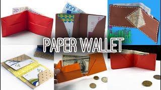 6 Best Paper Wallet  DIY  Origami Wallet