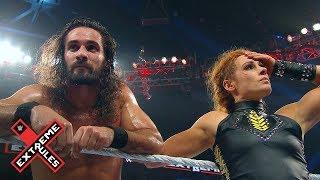 Becky Lynch supports Seth Rollins after he loses the Universal Title WWE Exclusive July 14 2019