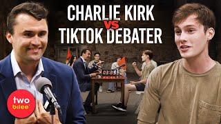 “Trump was a great president”  Charlie Kirk Debates Parker