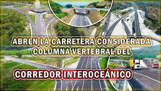 Abren la carretera Acayucan-La Ventosa importante obra complementaria del Corredor del Istmo